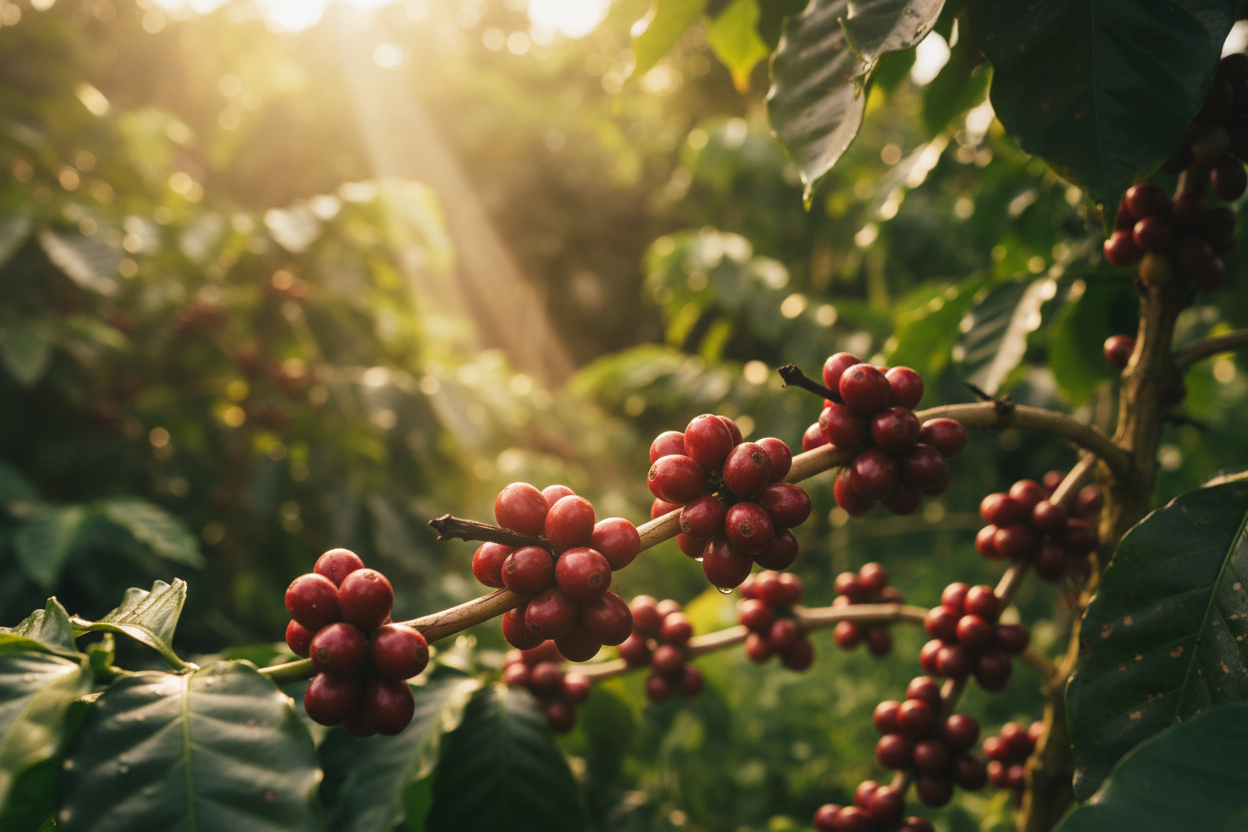 Ethiopian Coffee Cherries